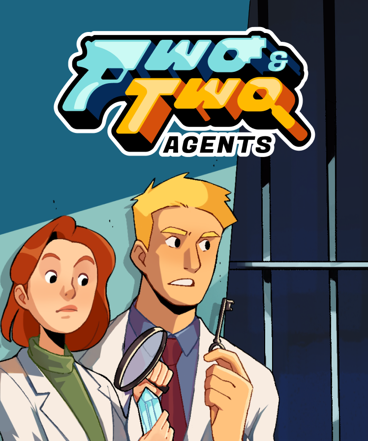 Two & Two: Agents vertical capsule art
