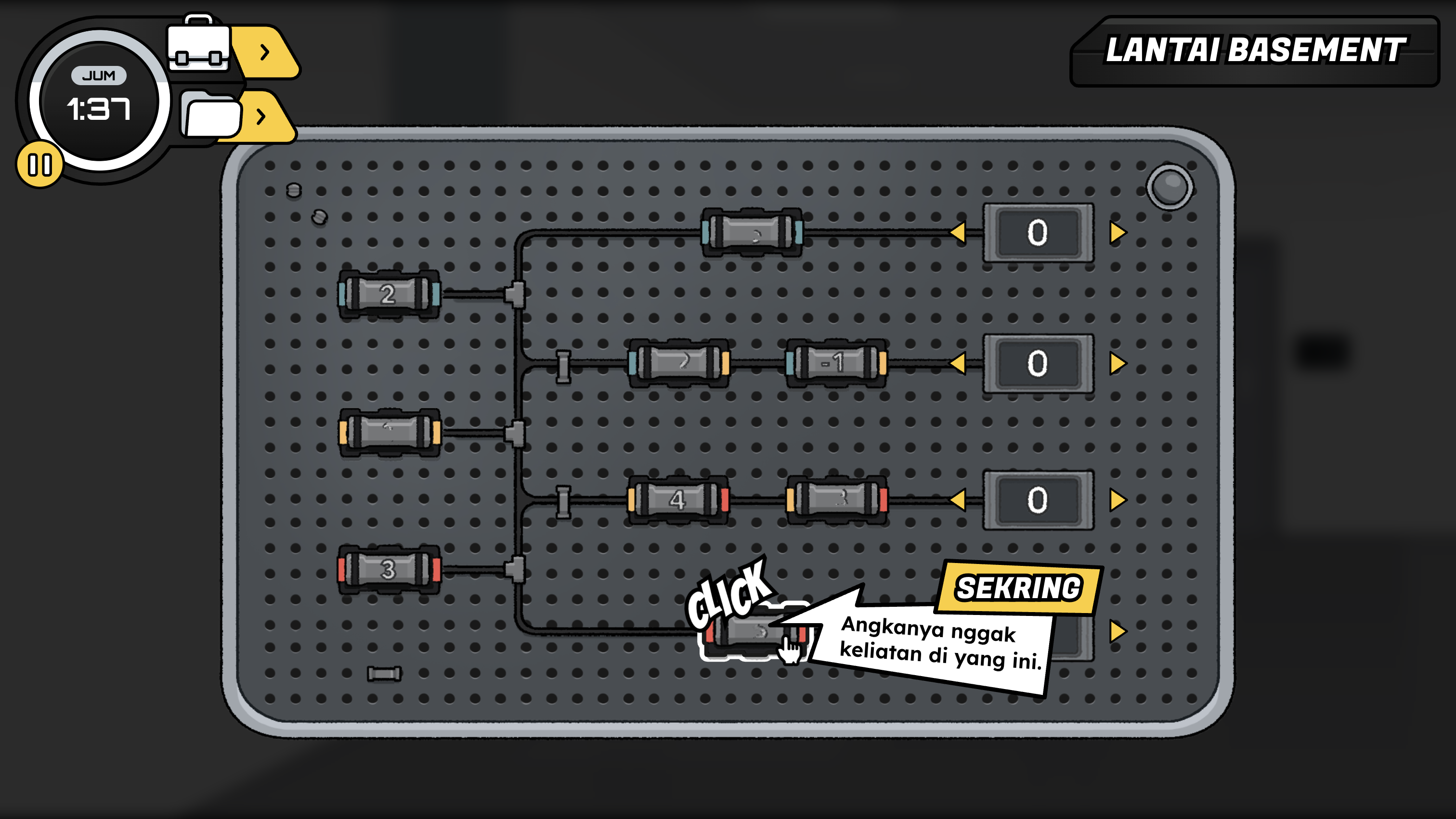 Screenshot gameplay 3 Two & Two: Agents