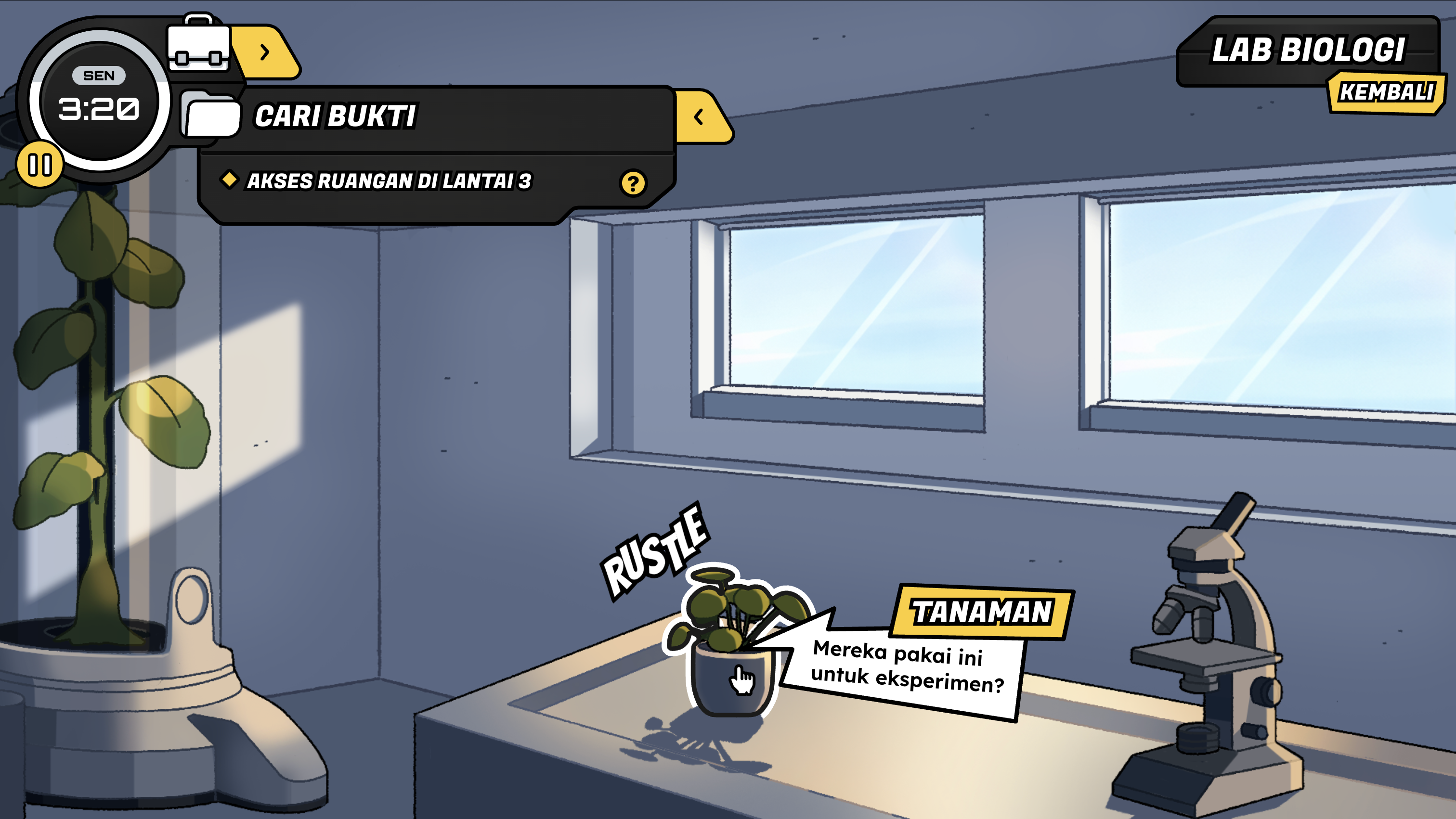 Screenshot gameplay 4 Two & Two: Agents